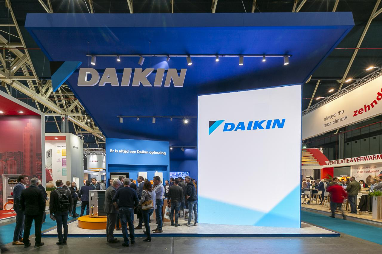groot piepschuim 3d logo Daikin