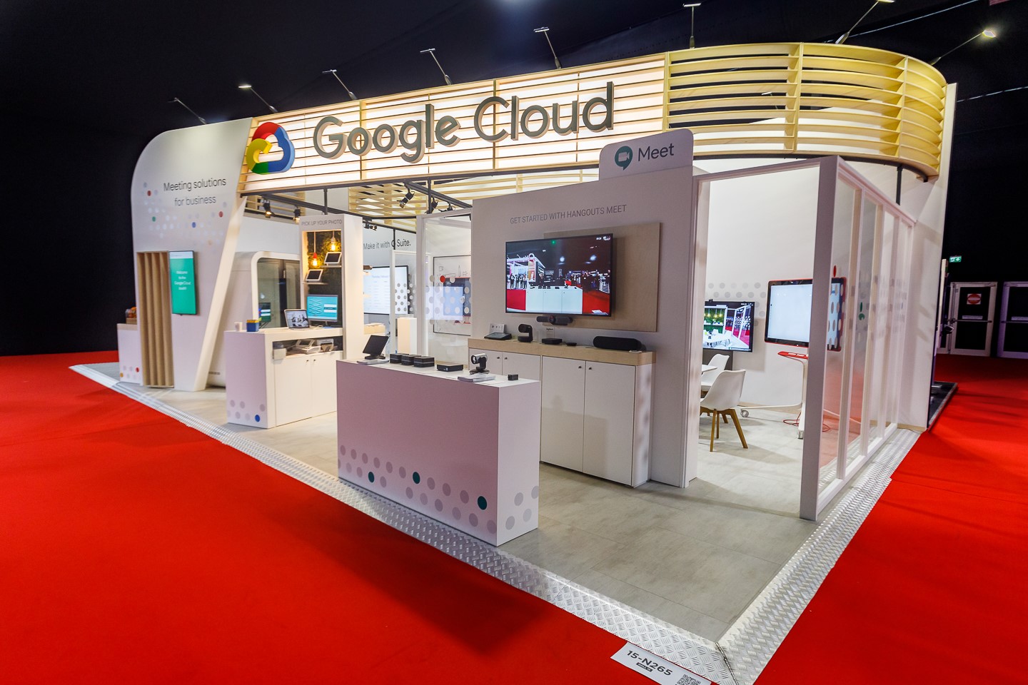 Piepschuim 3d letters Google Cloud groot